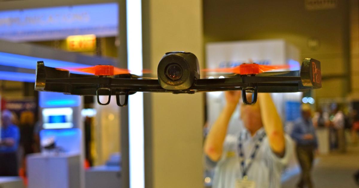 Parrot's new Bebop flying camera, which costs $500, may be on some Christmas lists. (Photo: Bill Carey)