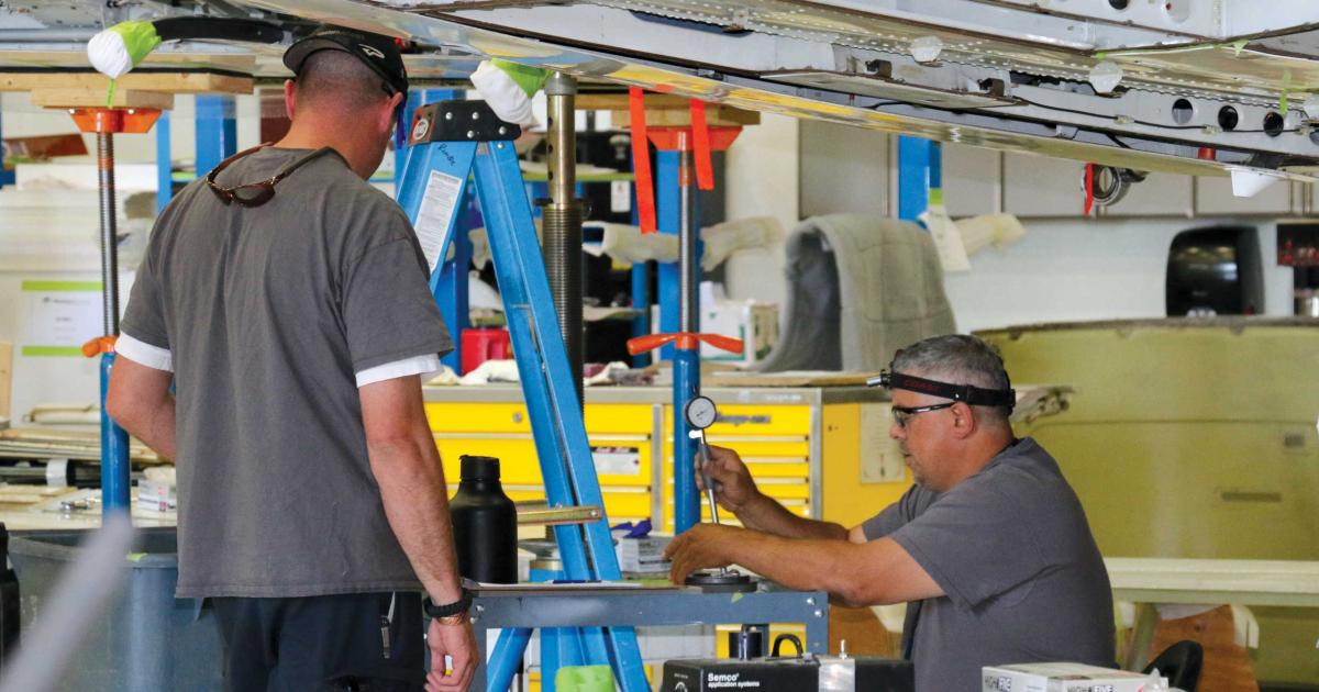 Business is booming at Western Aircraft, in part because the company has benefitted from the sales tax exemption on installed parts instituted in 2012.