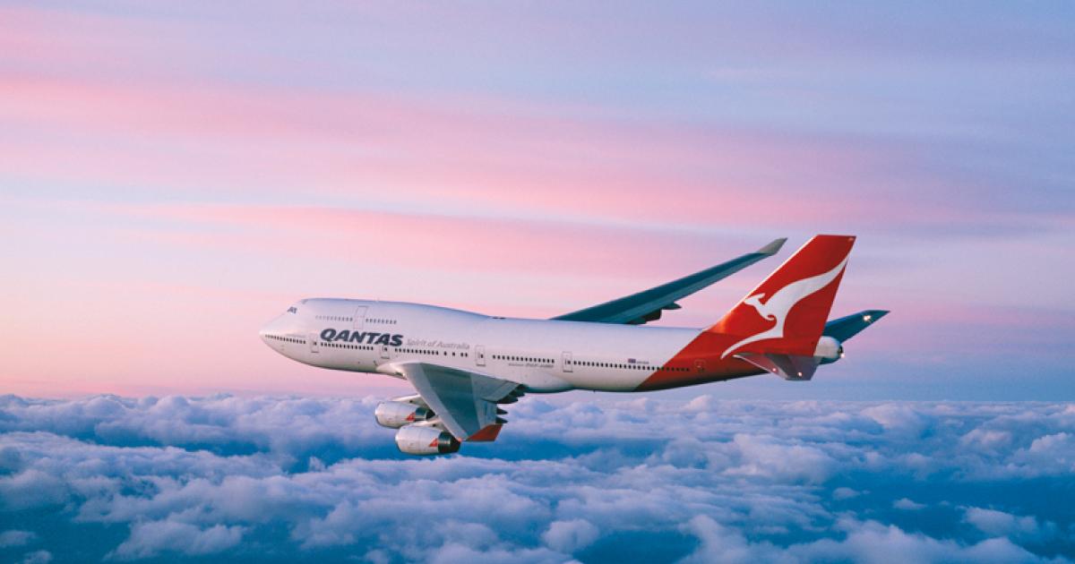 Qantas plans to retire six of its Boeing 747-400s by the second half of 2016. (Photo: Qantas)