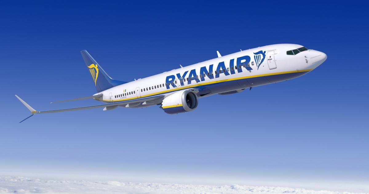 Ryanair expects to take delivery of the first of 100 Boeing 737 Max 200s in 2019. (Image: Boeing)