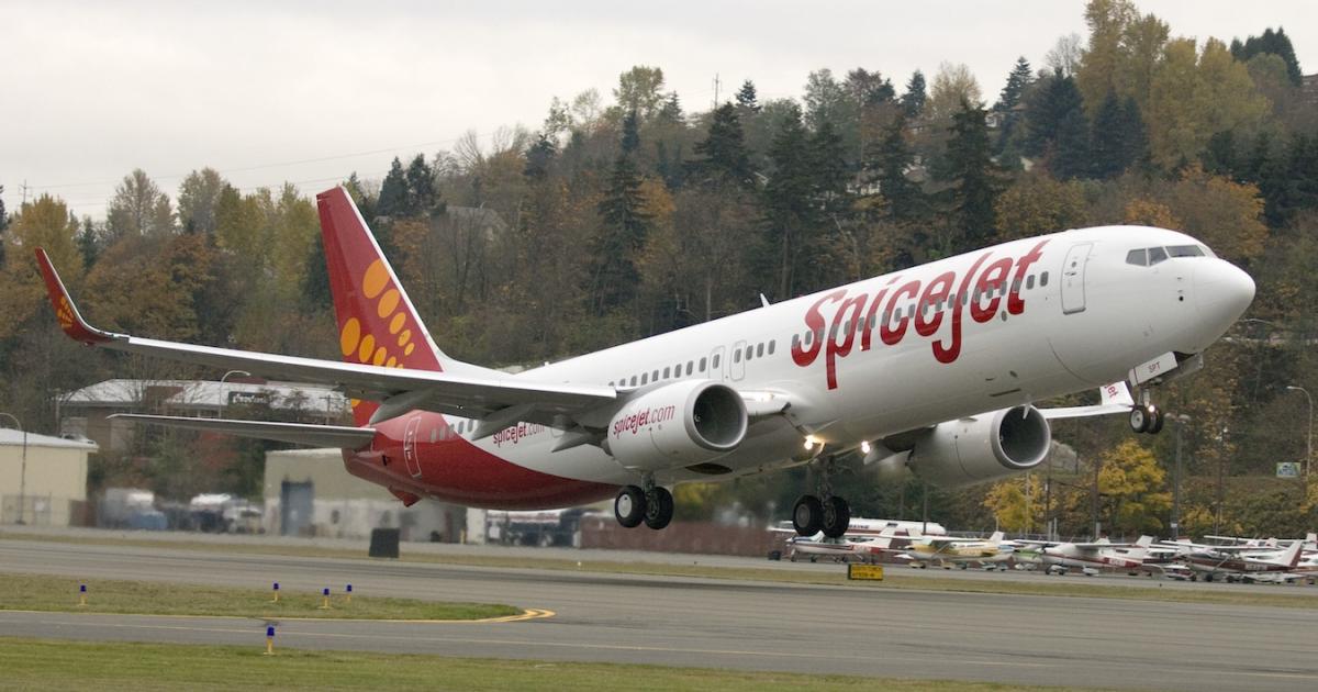 Some of SpiceJet's Boeing 737-800s stand subject to repossession in the next ten days. (Photo: Boeing) 