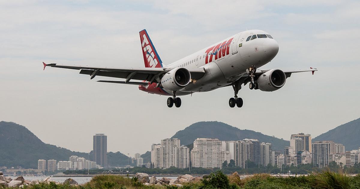 TAM said it could use its 144-seat Airbus A319s to launch a regional expansion initiative next year. (Photo: Flickr: <a href="http://creativecommons.org/licenses/by/2.0/" target="_blank">Creative Commons (BY)</a> by <a href="http://flickr.com/people/medau" target="_blank">Joao Carlos Medau</a>)