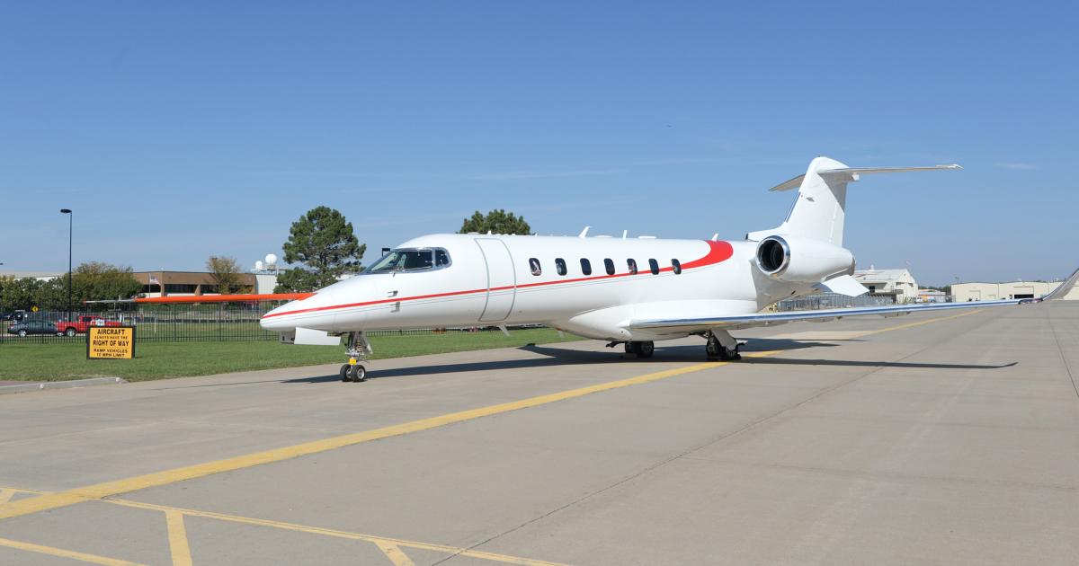 Bombardier is pausing its Learjet 85 program, less than a year after the aircraft made its first flight.