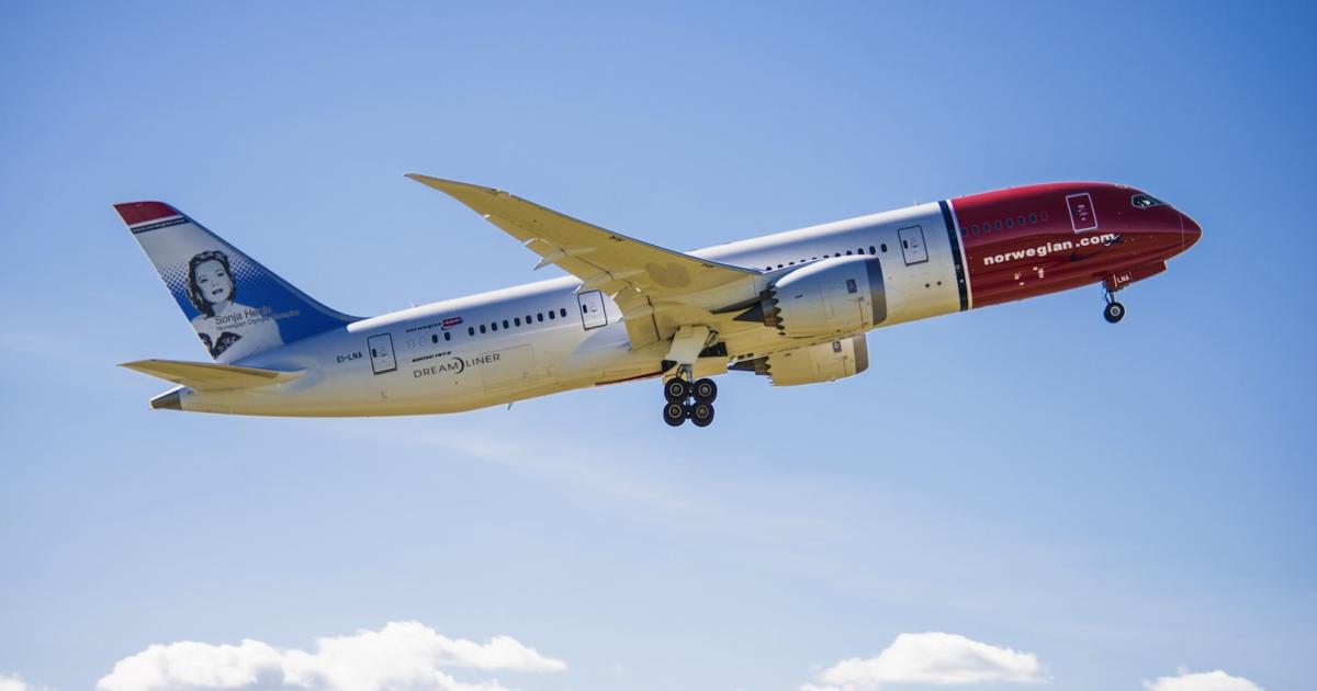 Norwegian Air Shuttle is seeking a U.S. Export-Import Bank loan guarantee to purchase more Boeing 787s. (Photo: Creative Commons license, Norwegian Air Shuttle.)