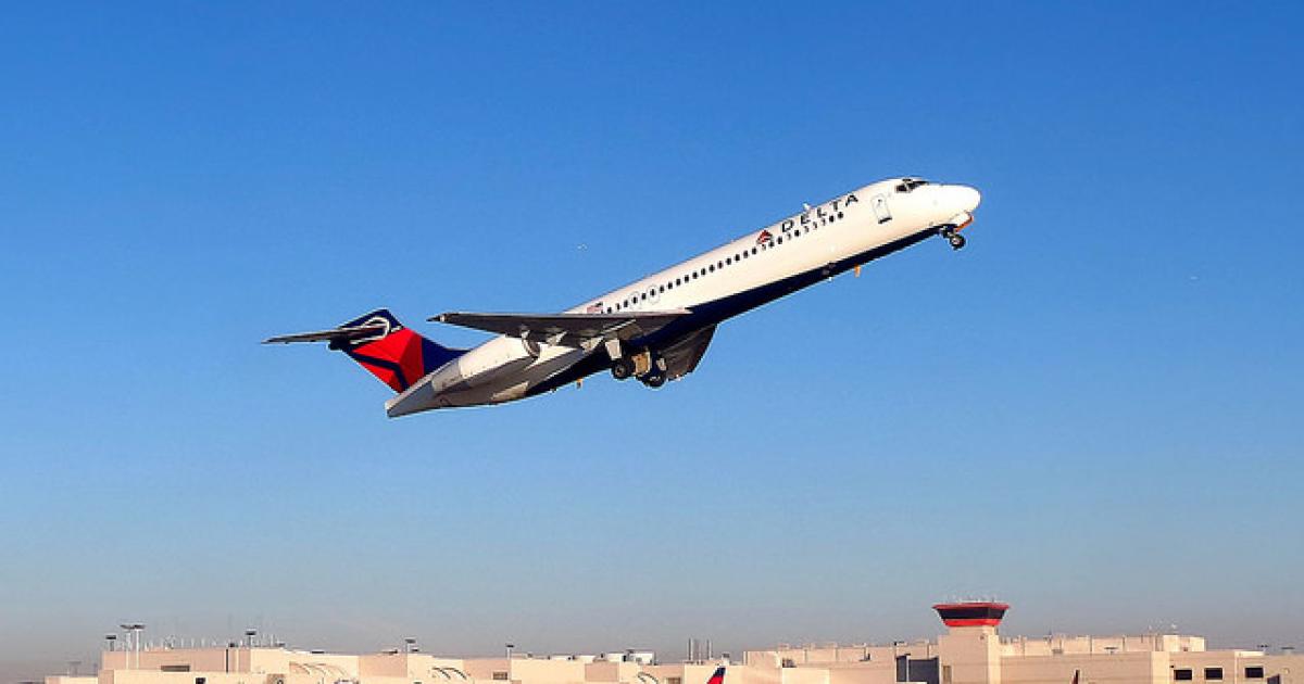 A Delta 717 takes off from Atlanta Hartsfield International Airport. (Photo: Flickr: <a href="http://creativecommons.org/licenses/by-sa/2.0/" target="_blank">Creative Commons (BY-SA)</a> by <a href="http://flickr.com/people/redlegsfan21" target="_blank">redlegsfan21</a>)