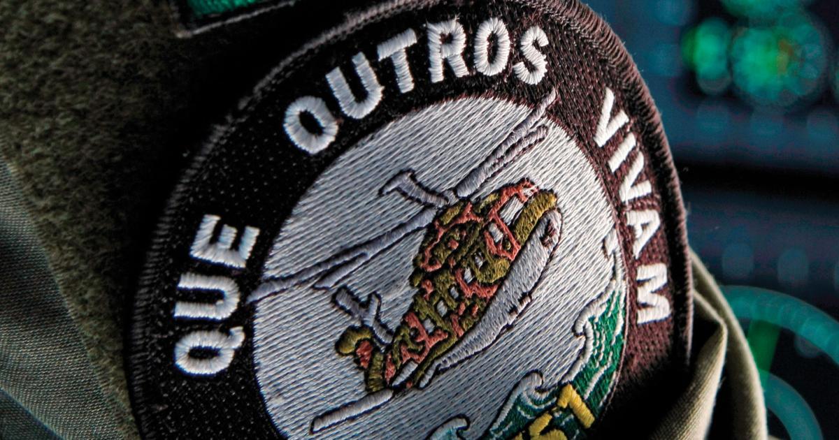 Members of the Portuguese air force 751 Squadron conduct their business by virtue of their unit motto, translated as, “That others may live.”
