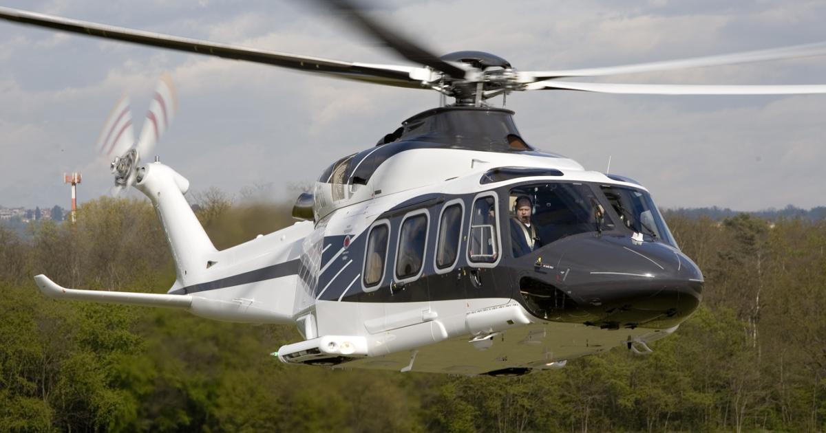 AgustaWestland has just delivered two corporate-configured examples of its AW139 helicopter. [Photo: AgustaWestland]