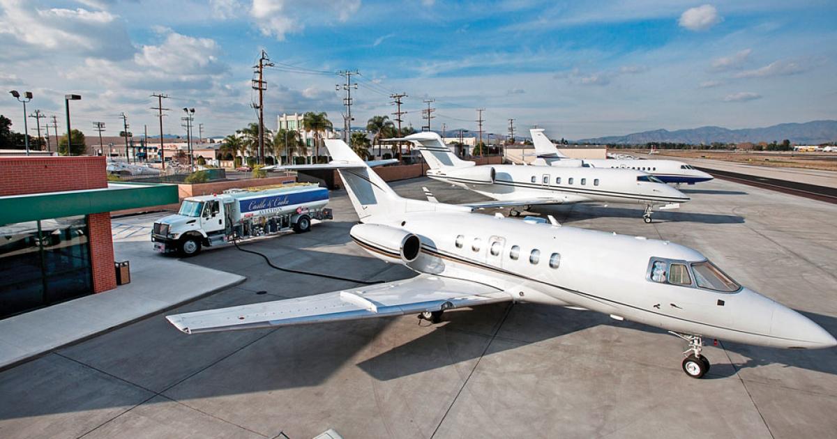 The new ramp at Castle & Cooke’s Van Nuys, California FBO will be even busier once Customs service returns to the airport, expected by midyear.