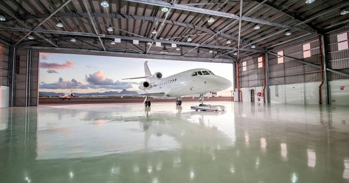 YU Lounge, a private aviation terminal brand owned and operated by the Veling Hospitality Group, opened a nearly 20,000 sq ft (1,800 sq m) hangar at Mauritius Sir Seewoosagur Ramgoolam (SSR) International Airport on May 6. (Photo: YU Lounge)