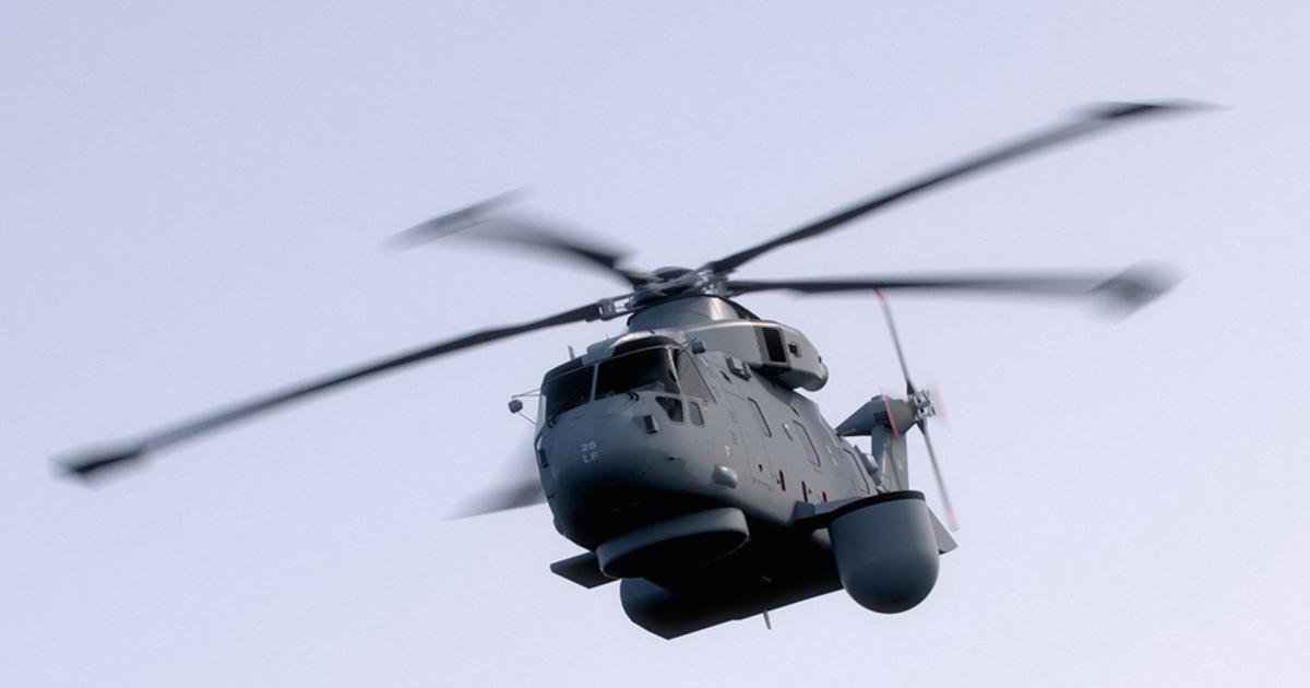 Thales has won the contract to re-equip the UK Royal Navy Merlin rotorcraft for enhanced ASaC capability.