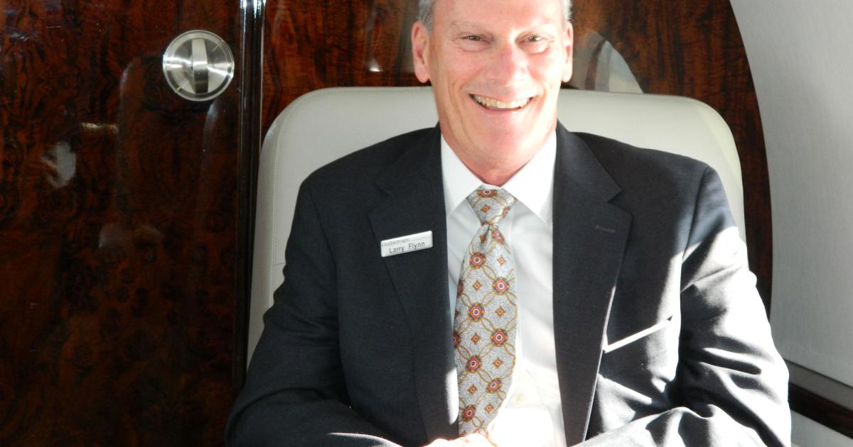 Gulfstream president Larry Flynn will retire at the end of June.