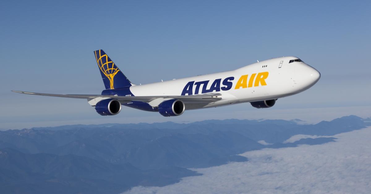 Atlas Air, which leases Boeing 747 freighters, said action against Gulf carriers would be poorly received. (Photo: Atlas Worldwide Holdings)