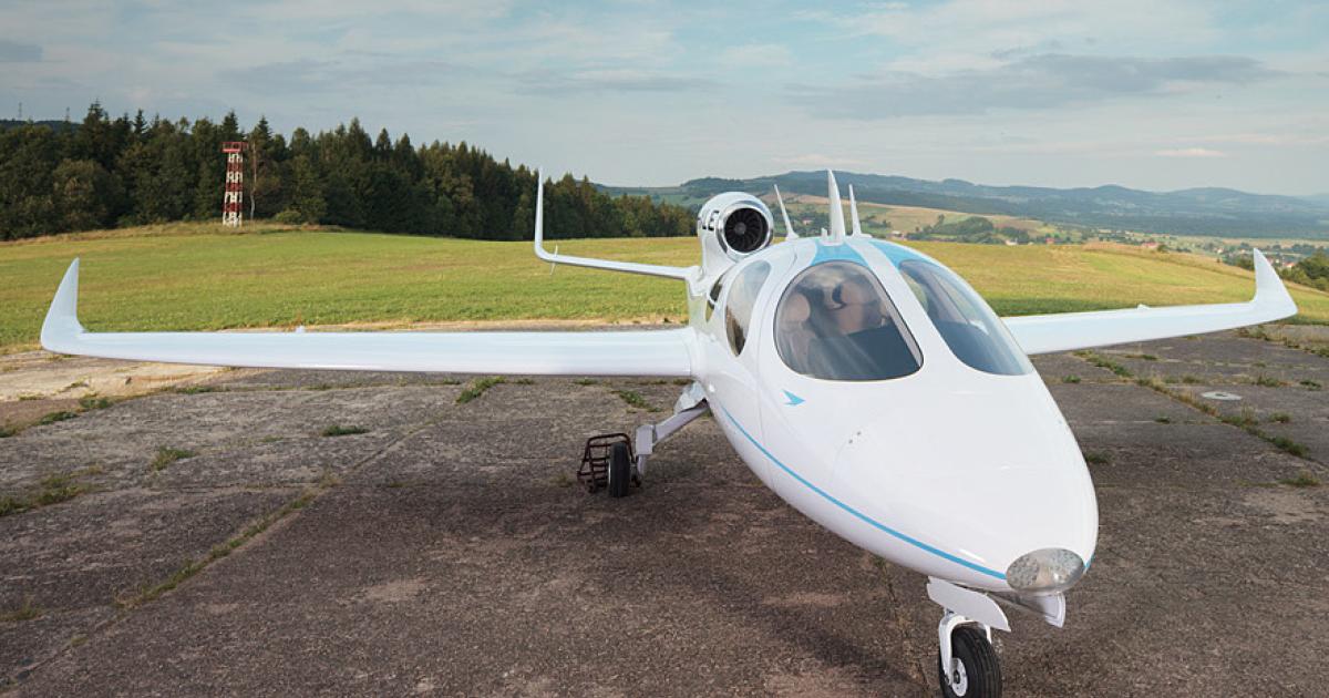 Podgórzyn, Poland-based Flaris will officially announce at the upcoming Paris Air Show that it has selected the Williams FJ33-5A to power its LAR 1 five-seat single-engine very light jet.