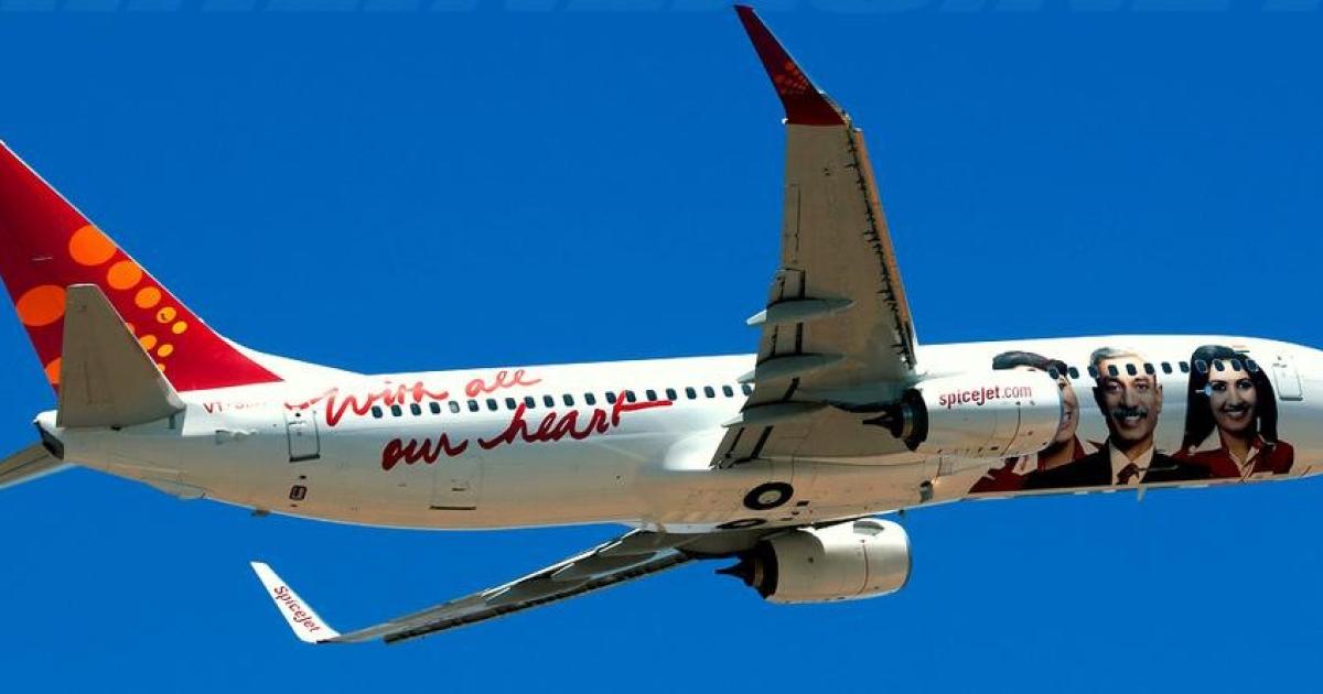 SpiceJet operates roughly half the number of Boeing 737-800s it flew in mid-2014. (Photo: SpiceJet)
