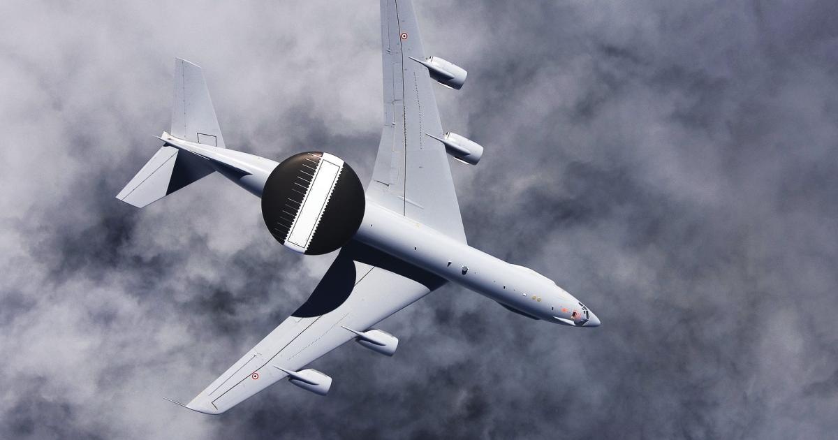 France has received two of the four E-3F AWACS aircraft undergoing a midlife update to Block 40/45 mission system standard. (Photo: Boeing)