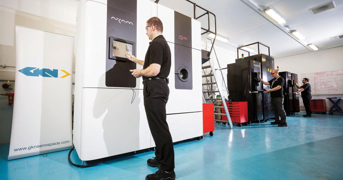GKN Aerospace has ordered two Arcam Q20 EBM machines for its Bristol additive manufacturing center in the UK, where it produces space, military and commercial aircraft components.