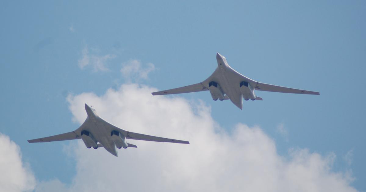 Production of the Tupolev Tu-160 supersonic long-range bomber will resume after a hiatus of more than 20 years. (Photo: Chris Pocock)