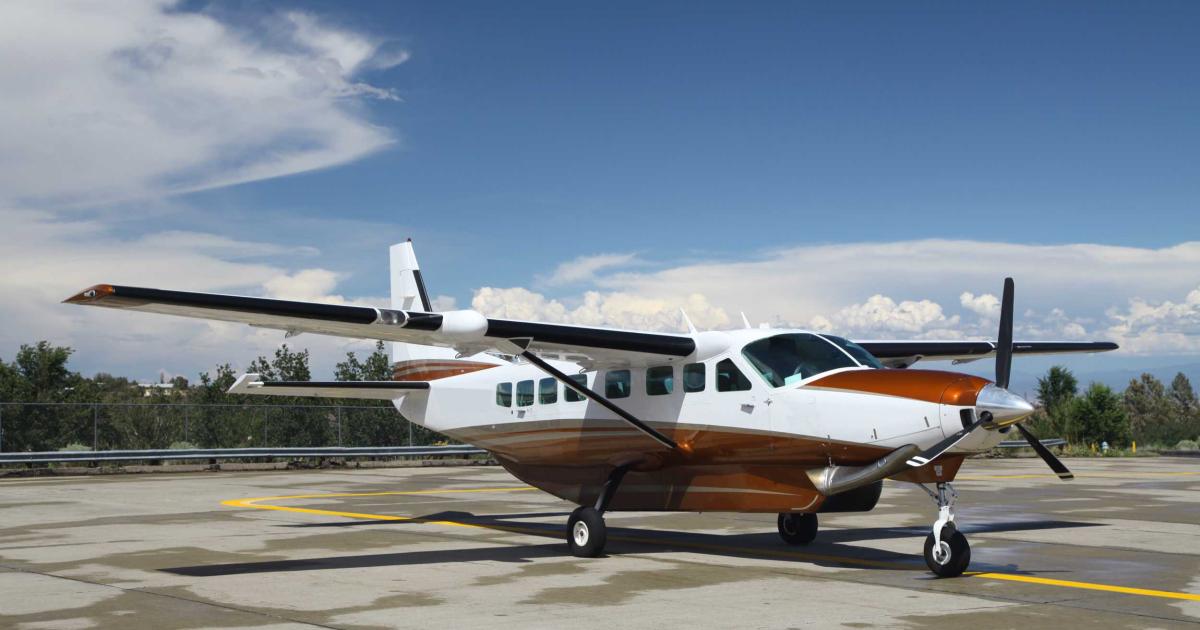Blackhawk Modifications is close to getting an STC for its XP140 engine upgrade for the Cessna Caravan. (Photo: Blackhawk)