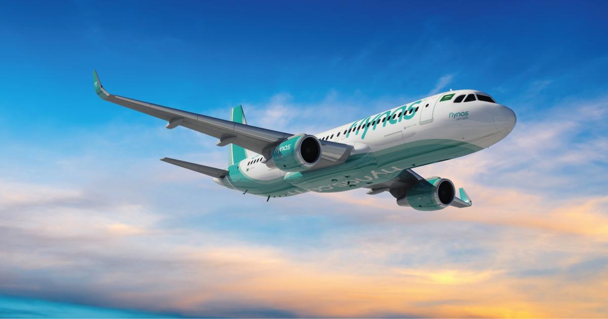 Flynas’s fleet now consists of 24 Airbus A320s.