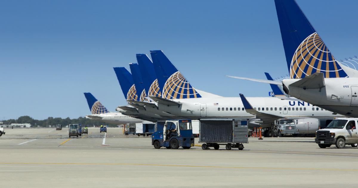 A computer system problem at United Airlines affected some 3,500 flights on Wednesday. (Photo: United Airlines)