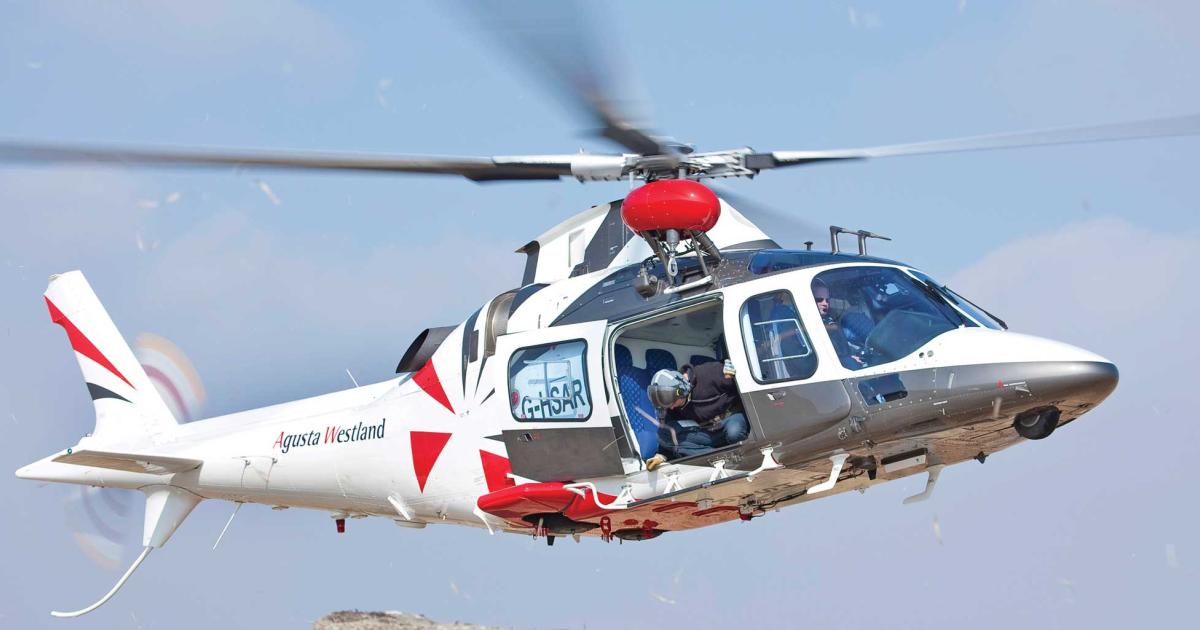 More than 200 AgustaWestland helicopters are now operating in Latin America, including the AW109, the AW139 and the AW169.