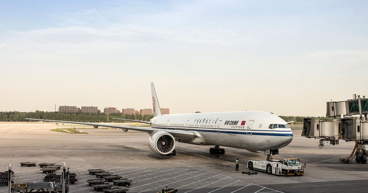 In the same week that share prices of government-backed carriers like Air China has continued to tumble in the wake of the country's currency devaluation, Boeing forecasted further growth in projected airliner deliveries to China. [Photo: Gabriele Stoia]