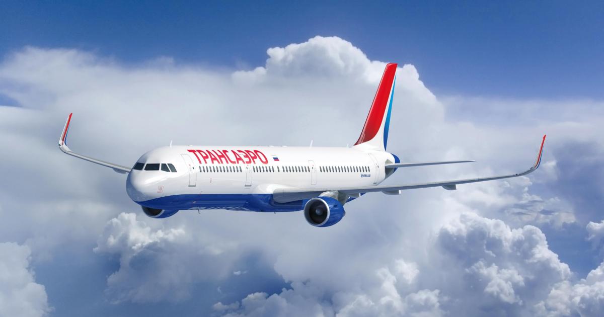 With a long-term operating lease with ICBC Leasing, Russia's Transaero became a new Airbus operator. (Image: Airbus)