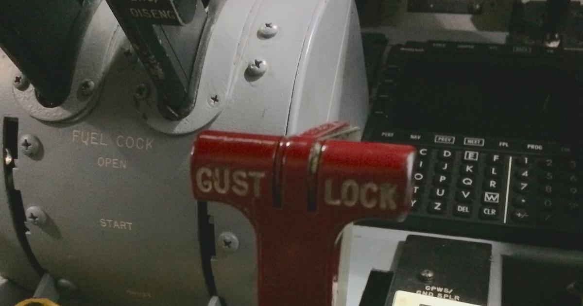 The gust lock is at the center of the findings of a May 2014 Gulfstream IV crash that killed seven. (Photo: AIN)