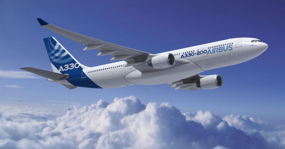 Despite the availability of newer technology in the Boeing 787 and Airbus A350, the Airbus A330-200 continues to sell, most recently drawing a 30-unit order from China Aviation Supplies Holding Company. (Image: Airbus)  