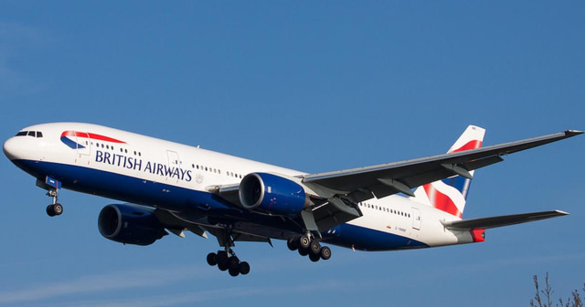The NTSB continues its investigation into an uncontained engine failure aboard a British Airways Boeing 777-200ER in Las Vegas. (Photo: Flickr: <a href="http://creativecommons.org/licenses/by-nd/2.0/" target="_blank">Creative Commons (BY-ND)</a> by <a href="http://flickr.com/people/stevewalsh" target="_blank">Hawkwindzoo - Steve Walsh</a>)