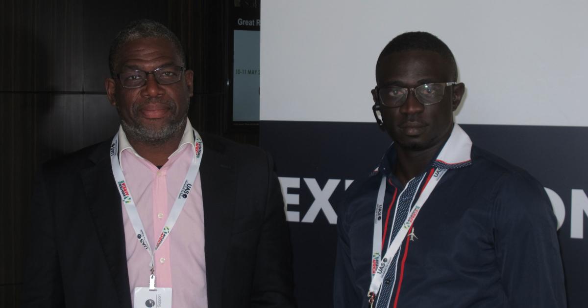 Ayo Oyewole, CEO, Triton Aviation (left), and Femi Adewole, the company’s operations team lead, photographed in Dubai earlier this year. (Photo: Peter Shaw-Smith)