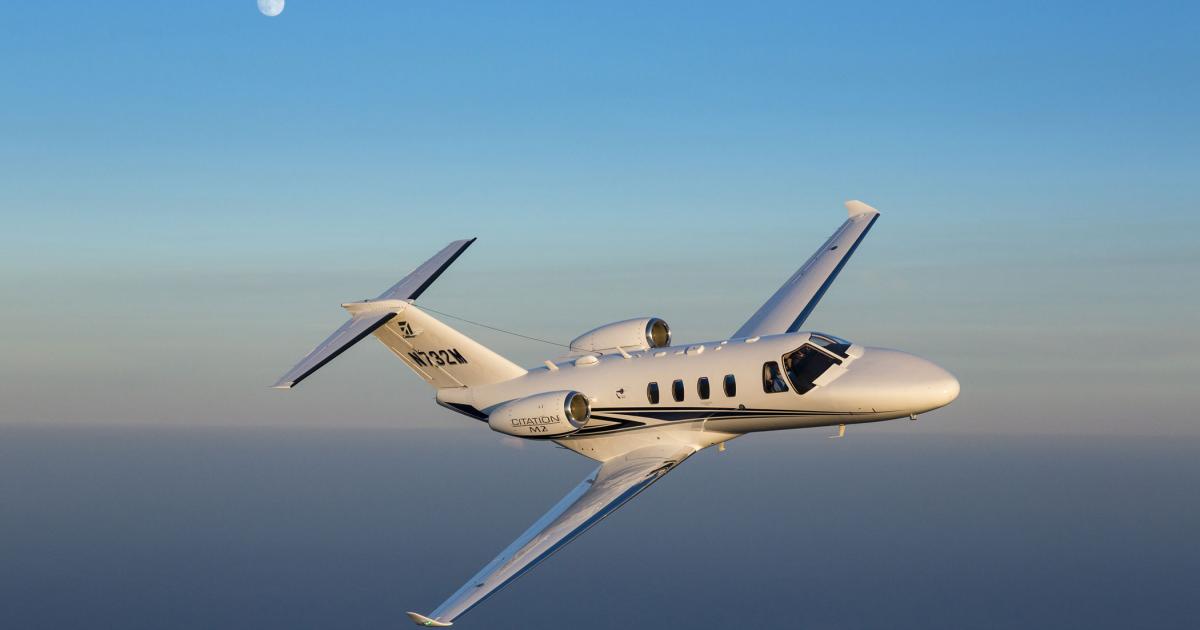 For Cessna the M2 has taken over as the entry-level airplane of choice for owner-pilots moving up to a light jet. (Photo: Textron Aviation)