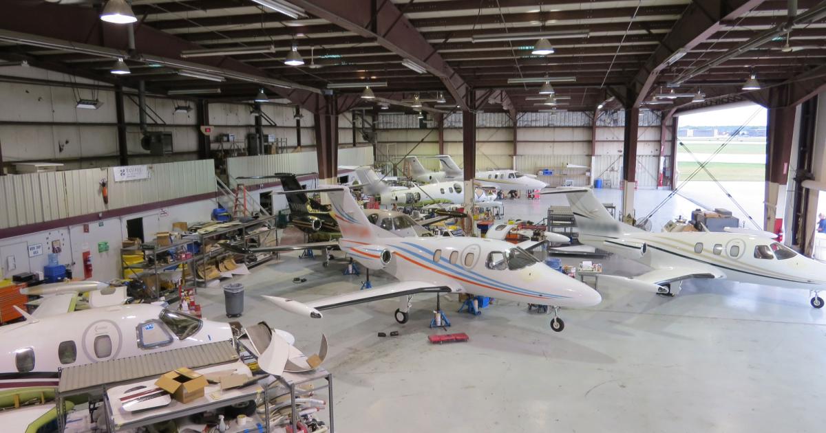 One Aviation operates two factory-owned service centers, one at Albuquerque, N.M., and one in Chicago. (Photo: Mark Huber)