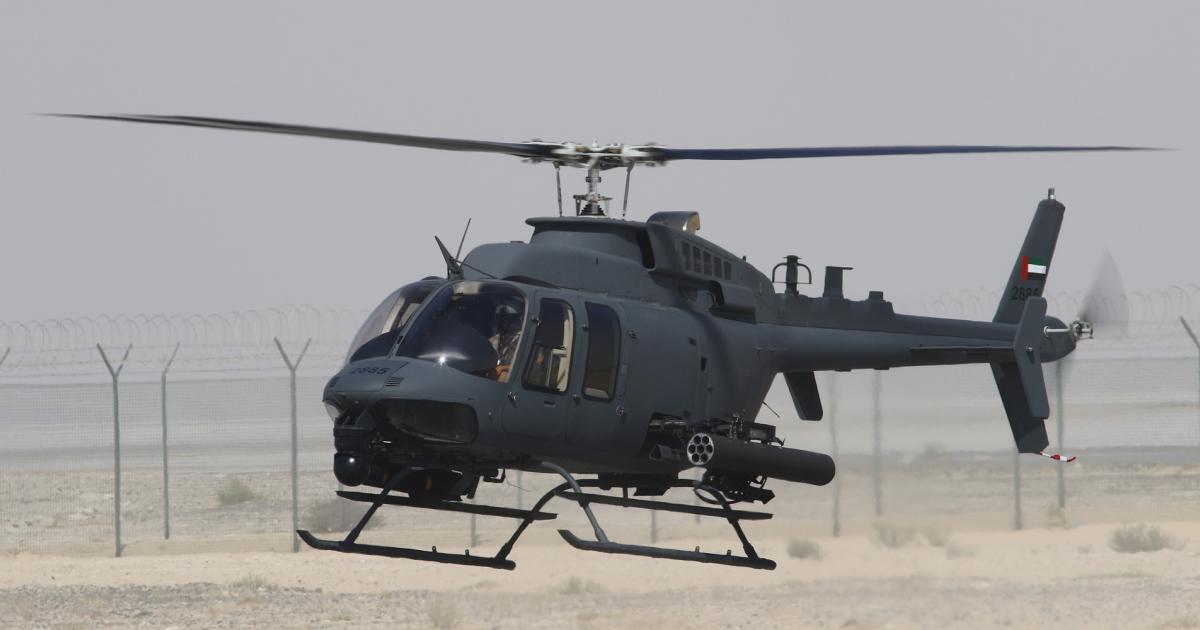 NorthStar Aviation has delivered a significant number of the 30 407MRH light attack helicopters on order by UAE’s military.