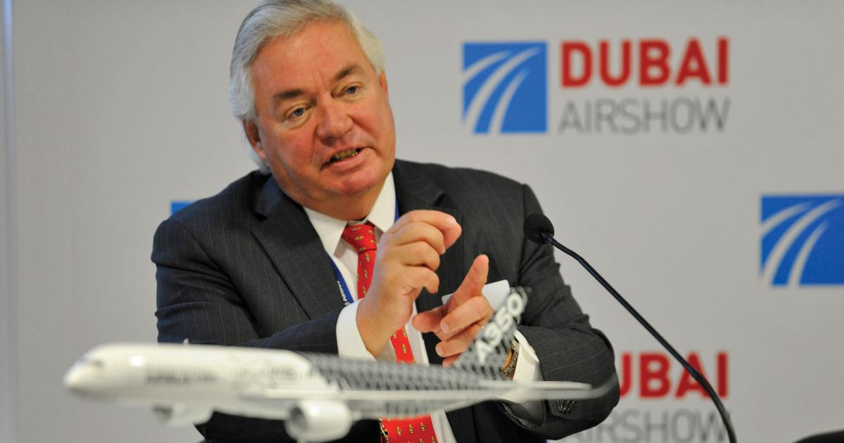 Airbus COO for customers John Leahy says emerging economies will drive traffic growth.