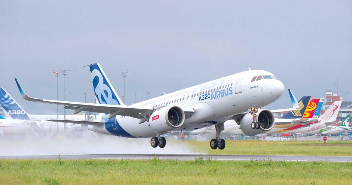 Second Airbus A320neo powered by CFM Leap-1As has been flying for about one month.
