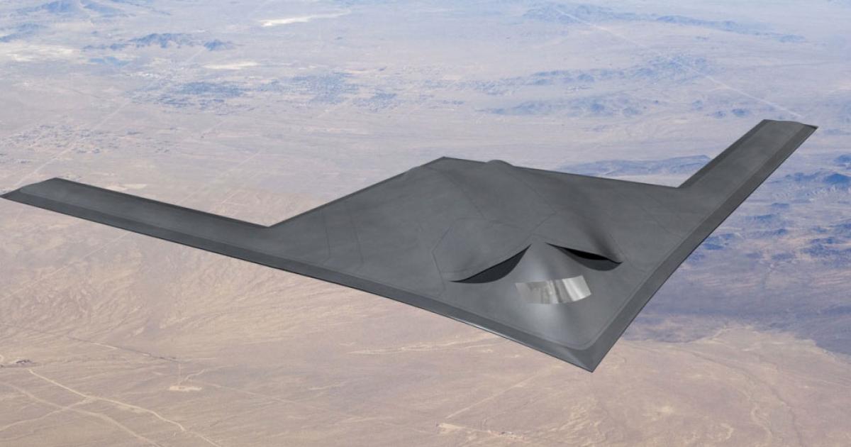 The Boeing/Lockheed Martin team has not released an image of its LRS-B proposal, but this was Boeing’s concept for the apparently larger predecessor project, the Next Generation Bomber. (Photo: Boeing) 