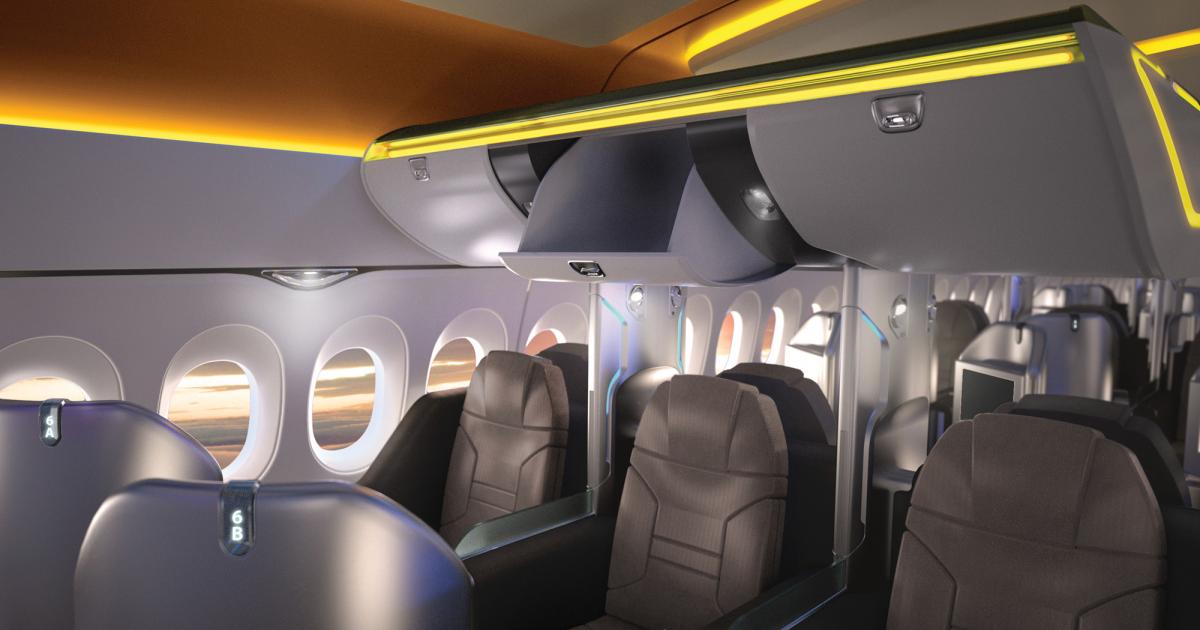 Certification and supply chain problems with new seats developed for a variety of airliners have dented financial results at French manufacturer Zodiac Aerospace. [Photo: Zodiac Aerospace]