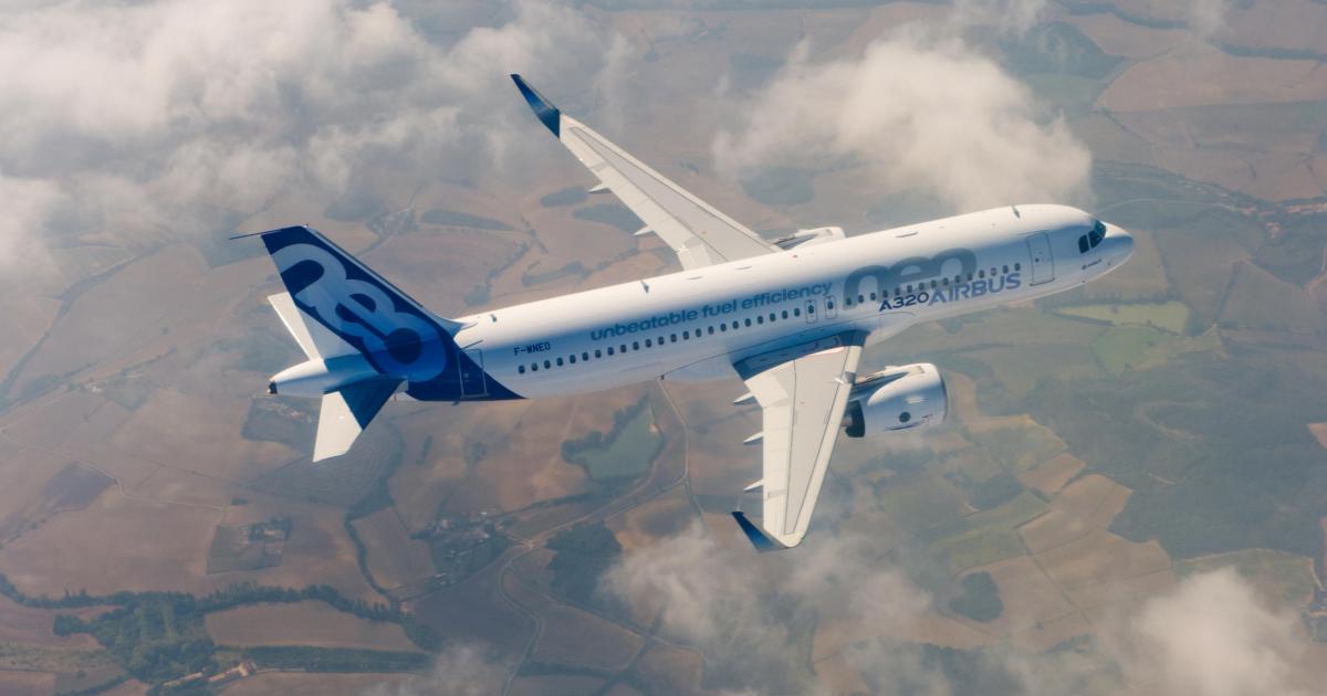 Airbus now plans to deliver the first A320neo to Lufthansa early next year. (Photo: Airbus)