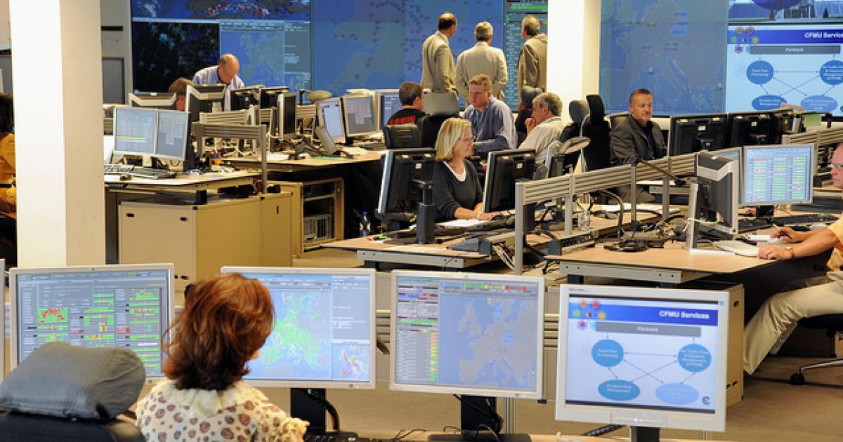 The Eurocontrol Network Manager Operations Center has locations in Brussels and France. (Photo: Eurocontrol)