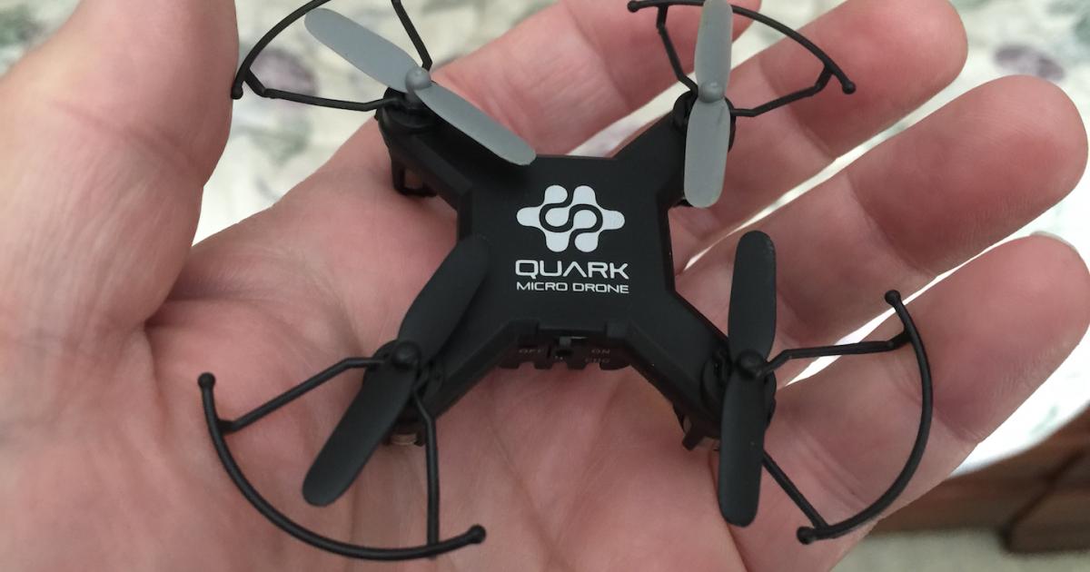 The author's new Quark Micro Drone will be subject to new rules about flying drones in the city of Los Angeles. Photo: Matt Thurber