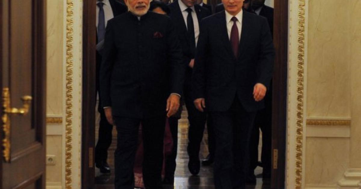 A summit meeting between Indian Prime Minister Modi and Russian President Putin confirmed the long-expected Ka-226 helicopter deal. (Photo: Indian Prime Minister’s Office) 