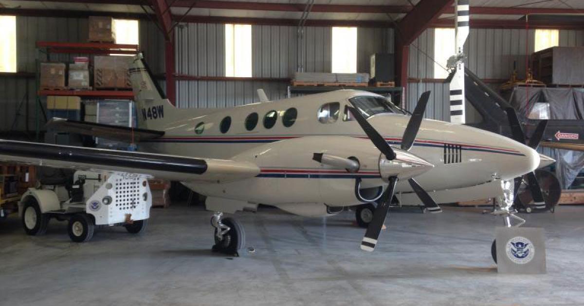 The U.S. Customs and Border Protection recently returned a seized King Air A90 to operator American Jet Charter. The agency held the aircraft for 72 days after seizing it when it claimed the  company was using it to smuggle illegal aliens into the country.
