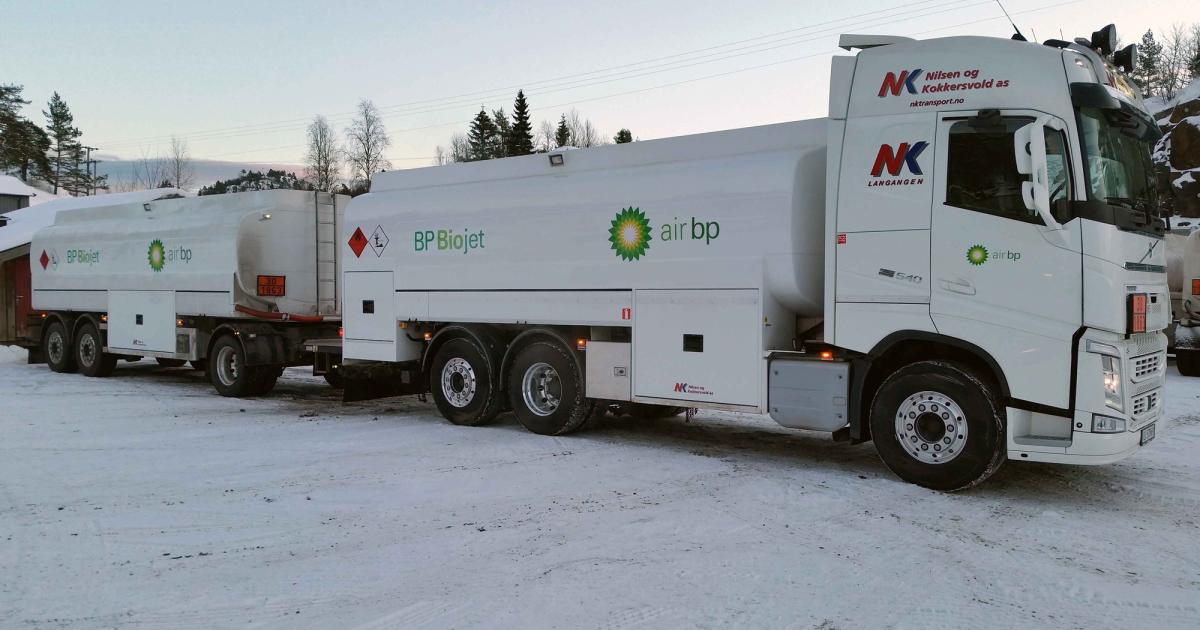 Air BP is now providing biofuels to airlines at Oslo Airport using the same fuel delivery system as for conventional Jet A.