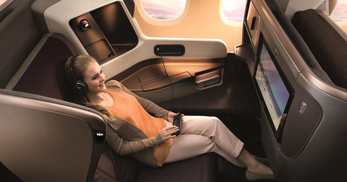 Passengers on Singapore Airlines’ long-haul flights will benefit from recent efforts to equip aircraft with advanced Internet connectivity. In business class 