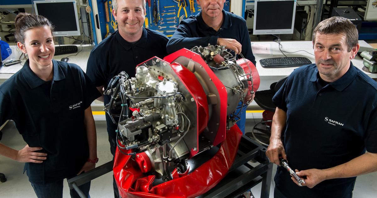 Helicopter engine maker Turbomeca is part of the Safran group and is based at Bordes in the south of France. [Photo: Turbomeca]