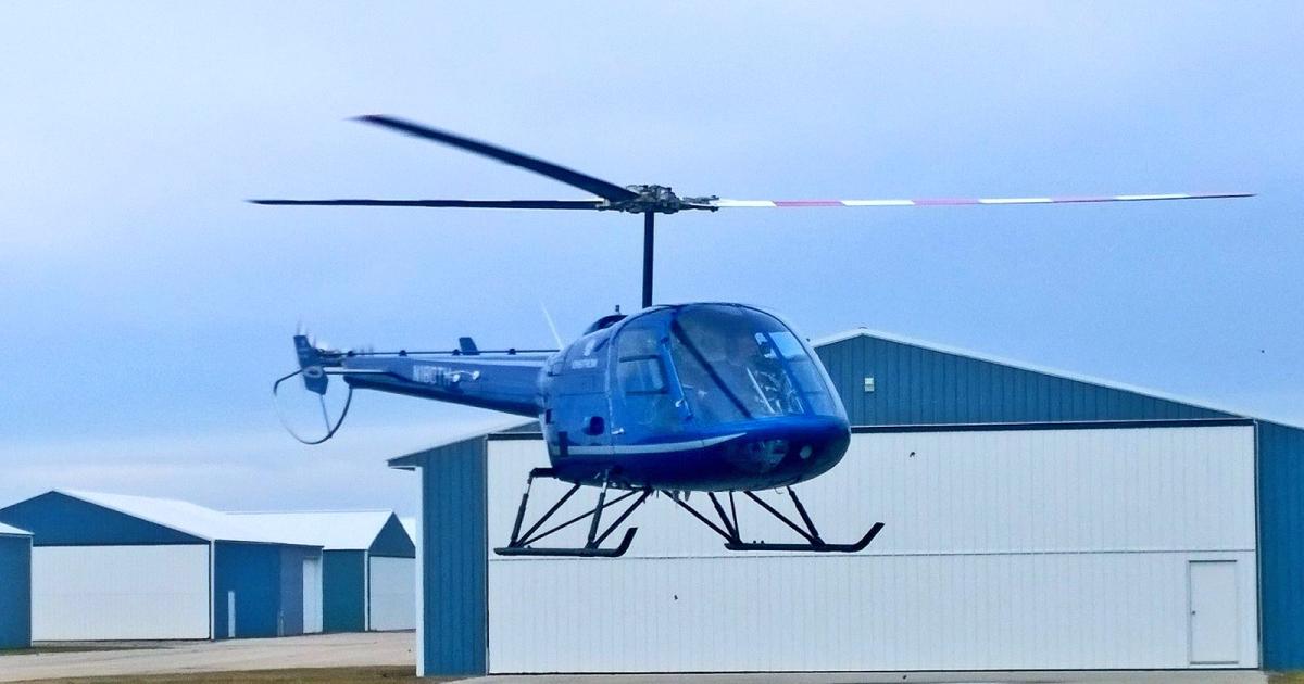 Enstrom is to add a third test aircraft to the certification campaign for its new TH180 piston single. [Photo: Enstrom]