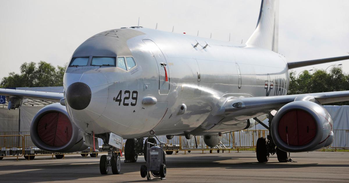 Boeing received the Lot 7 production order for the P-8A Poseidon last month.