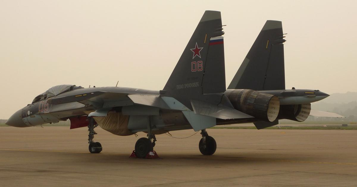 To date, the Russian air force is the lone customer for Sukhoi’s Su-35. But that could change if Jakarta carries through on a “preliminary” decision.
