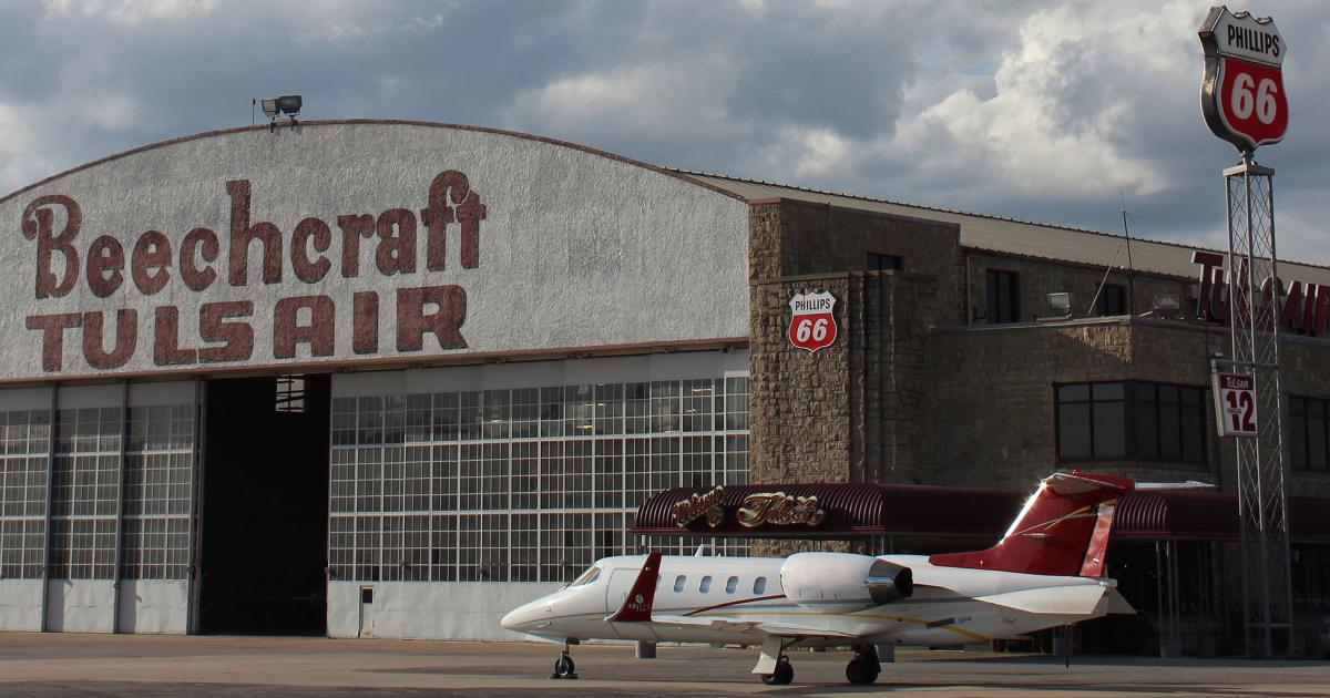 The Tulsair FBO is one of six service providers at Tulsa International Airport